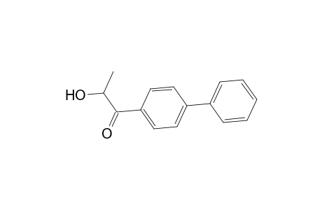 2-Hydroxy-1-(4-phenylphenyl)-1-propanone