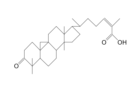 3-Keto-9,10,19-cyclopropyl-lanost-24-en-26-oic acid