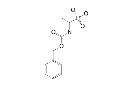 1-BENZYLOXYCARBONYLAMINOETHYL-PHOSPHONIC-ACID