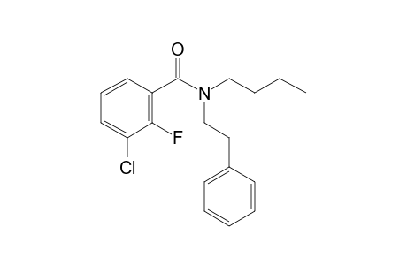 Benzamide, 3-chloro-2-fluoro-N-(2-phenylethyl)-N-butyl-