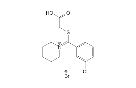 1-{alpha-[(carboxymethyl)thio]-m-chlorobenzylidene}piperidinium bromide