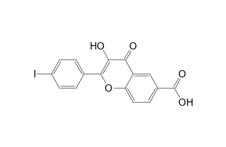 6-Carboxy-4'-iodoflavonol