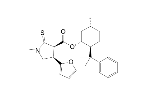 (1R,3R,4S)-8-Phenylmenthyl (4R,3R)-4-(2-furyl)-1-methylpyrrolidin-2-thione-3-carboxylate