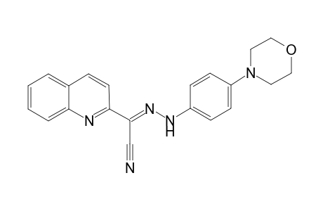 (2Z)-N-(4-morpholinoanilino)quinoline-2-carboximidoyl cyanide