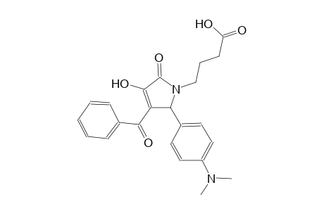 1H-pyrrole-1-butanoic acid, 3-benzoyl-2-[4-(dimethylamino)phenyl]-2,5-dihydro-4-hydroxy-5-oxo-