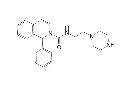 1-Phenyl-2-[(2'-piperazinyl)ethylcarbamoyl]-1,2-dihydroisoquinoline