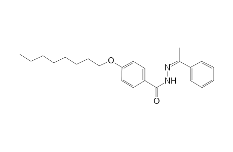 4-(Octyloxy)-N'-[(Z)-1-phenylethylidene]benzohydrazide