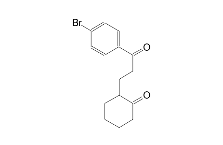 2-[3-(4-bromophenyl)-3-oxopropyl]cyclohexanone