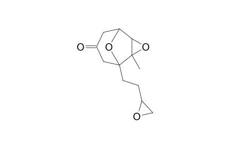 1-(3,4-Epoxybutyl)-2-methyl-3,9-dioxatricyclo[3.3.1.0(2,4)]nonan-7-one