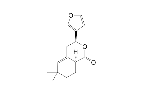 (3S,8aS)-3-Furan-3-yl-6,6-dimethyl-3,4,6,7,8,8a-hexahydro-isochromen-1-one