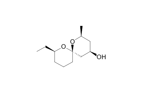 (2S,4R,6S,8R)-8-Ethyl-2-methyl-1,7-dioxaspiro[5.5]undecan-4-ol