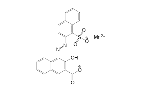 2-Naphthalenecarboxylic acid, 3-hydroxy-4-[(1-sulfo-2-naphthalenyl)azo]-, manganese salt