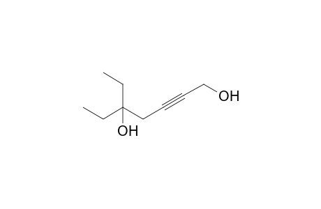5-Ethyl-2-heptyne-1,5-diol