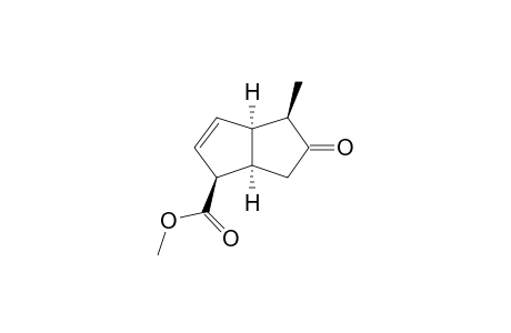 (1S*,3aR*,4R*,6aR*)-4-Methyl-5-oxo-1,3a,4,5,6,6a-hexahydropentalen-1-carboxylic acid methyl ester