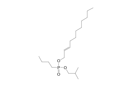 Butylphosphonic acid, isobutyl (E)-undec-2-enyl ester