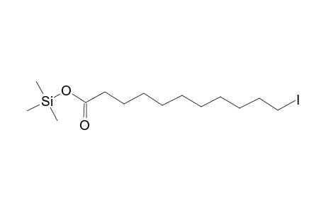 Undecanoic acid, 11-iodo-, trimethylsilyl ester