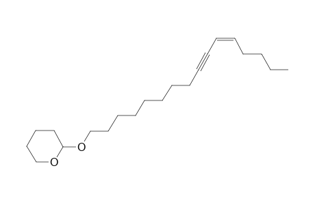 1-(Tetrahydro-2-pyranyloxy)-(Z)-hexadec-11-en-9-yne
