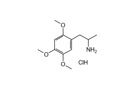 alpha-METHYL-2,4,5-TRIMETHOXYPHENETHYLAMINE, HYDROCHLORIDE