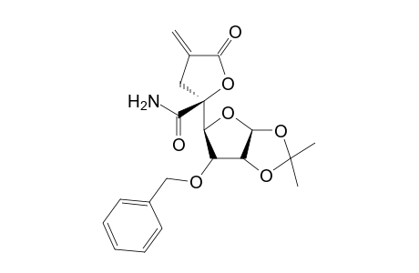 exo-5-Benzyloxy-2,2-dimethoxy-anti-6-(4'-aminocarbonyl-2'-oxo-3'-methylentetrahydrofuran-5'-yl)-1,3,7-trioxabicyclo[4.3.0]nonane