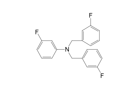 3-Fluoro-N,N-bis(3-fluorobenzyl)aniline