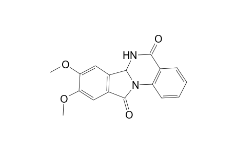 8,9-Dimethoxy-6,6a-dihydroisoindolo[2,1-a]quinazoline-5,11-dione