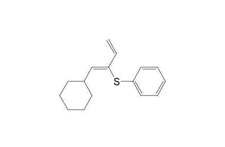 (Z)-1-cyclohexyl-2-(phenylthio)-1,3-butadiene