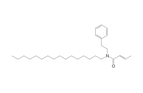 Crotonamide, N-(2-phenylethyl)-N-hexadecyl-