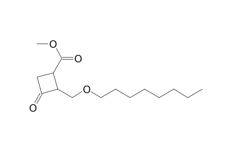 Methyl 2-[(octyloxy)methyl]-3-oxocyclobutanecarboxylate