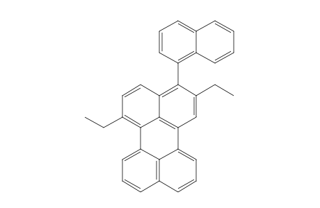 1,5-Diethyl-4-(1'-naphthyl) perylene