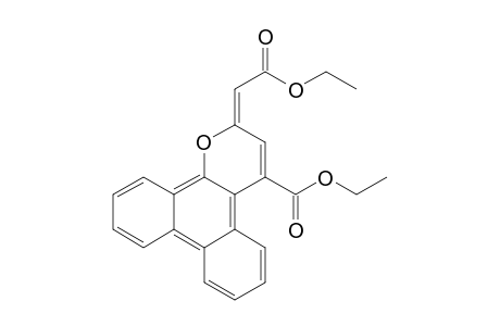 Ethyl (4-ethoxycarbonyl-2H-phenanthro[9,10-b]pyran-2-ylidene)acetate