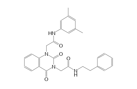 1,3-quinazolinediacetamide, N~1~-(3,5-dimethylphenyl)-1,2,3,4-tetrahydro-2,4-dioxo-N~3~-(2-phenylethyl)-