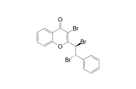 3-BROMO-2-(1,2-DIBROMO-2-PHENYLETHYL)-CHROMONE