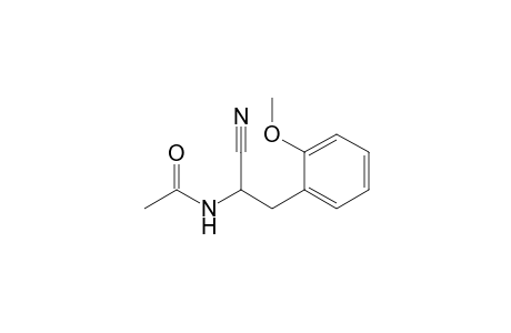 N-[1-cyano-2-(2-methoxyphenyl)ethyl]acetamide