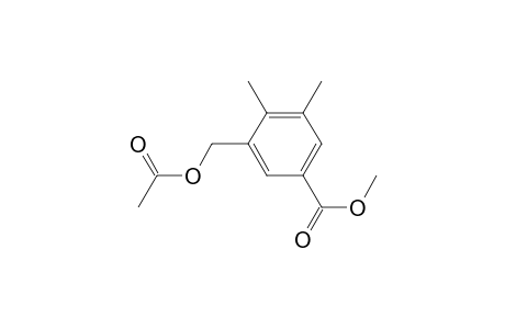 Benzoic acid, 3-[(acetyloxy)methyl]-4,5-dimethyl-, methyl ester