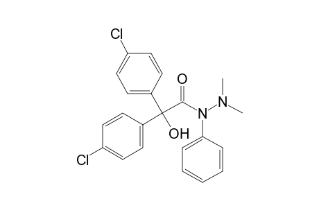 2,2-bis(4-chlorophenyl)-2-hydroxy-N',N'-dimethyl-N-phenylacetohydrazide