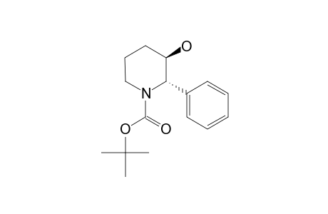 (+/-)-TERT.-BUTYL-3-HYDROXY-2-PHENYL-PIPERIDINE-1-CARBOXYLATE
