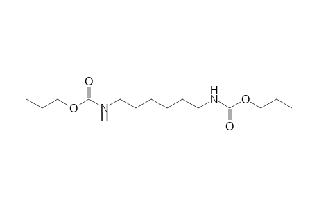 hexamethylenedicarbamic acid, dipropyl ester