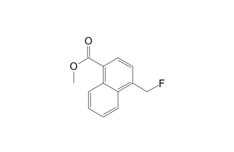 1-Naphthalenecarboxylic acid, 4-(fluoromethyl)-, methyl ester