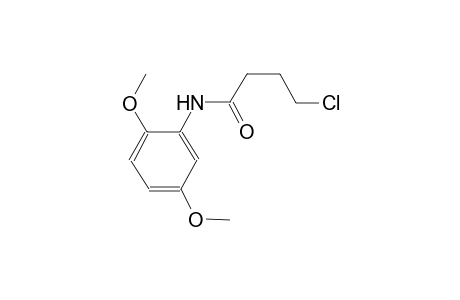 4-chloro-N-(2,5-dimethoxyphenyl)butanamide