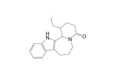 1-Ethyl-1,2,3,4,6,7,8,13b-octahydro-13H-pyrido[1',2' : 1,2]azepino[3,4-b]indol-4-one