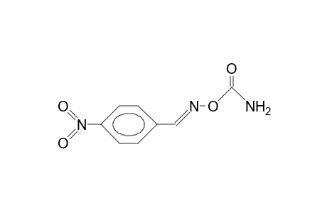 4-Nitro-benzaldehyde O-carbamoyloxime