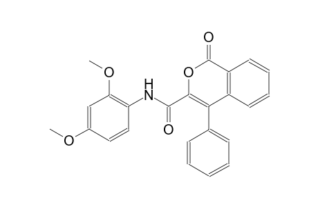 N-(2,4-dimethoxyphenyl)-1-oxo-4-phenyl-1H-isochromene-3-carboxamide