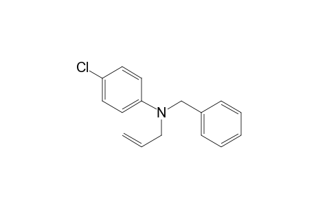 N-Benzyl-4-chloro-N-(prop-2-en-1-yl)aniline