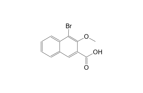 2-naphthalenecarboxylic acid, 4-bromo-3-methoxy-