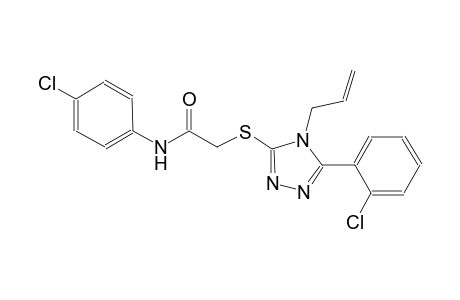 2-{[4-allyl-5-(2-chlorophenyl)-4H-1,2,4-triazol-3-yl]sulfanyl}-N-(4-chlorophenyl)acetamide