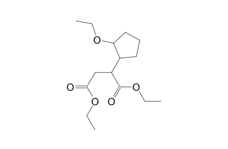 Butanedioic acid, (2-ethoxycyclopentyl)-, diethyl ester