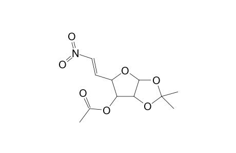 3-O-Acetyl-5,6-dideoxy-1,2-O-isopropylidene-6-nitro-.alpha.,D-hex-5-en-ribofuranose-dev.