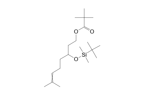(6r)-6-(tert-butyldimethylsilyloxy)-8-pivaloyloxy-2-methyloct-2-ene