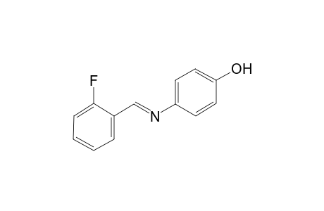 4-[(2-fluoro-benzylidene)-amino]-phenol