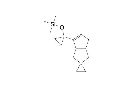 Spiro[bicyclo[3.3.0]oct-6-ene-3-cyclopropane], 6-(1-trimethylsilyloxy)cyclopropyl-